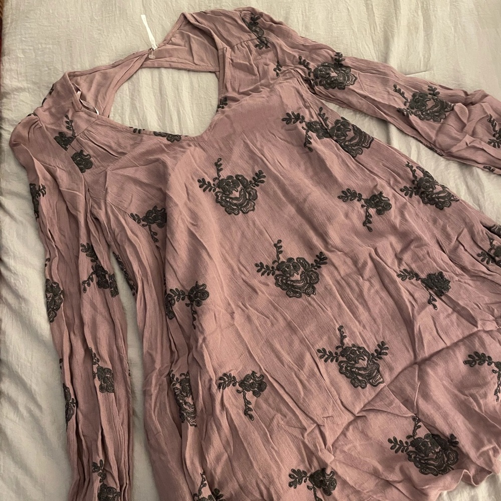 Free People • Embroidered Austin Mini Emma Dress